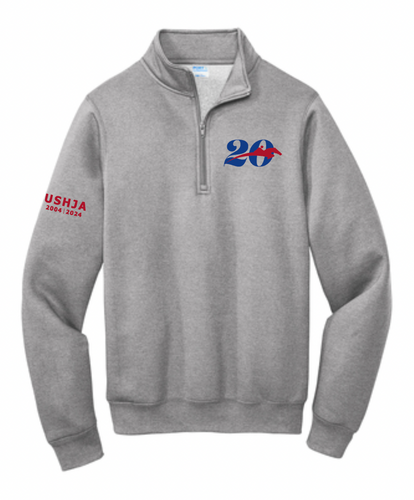 USHJA 20th Anniversary - Port & Company ® Core Fleece 1/4-Zip Pullover Sweatshirt