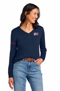 USJHA 20th Anniversary - Brooks Brothers ® Women’s Washable Merino V-Neck Sweater