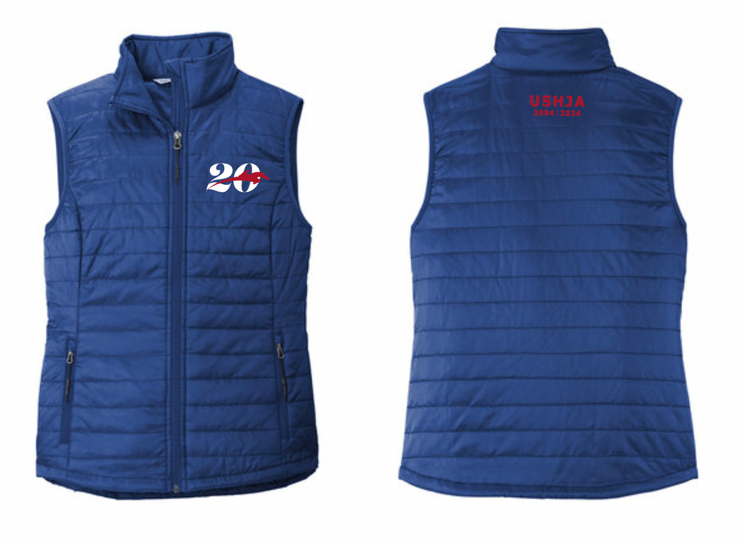 USHJA 20th Anniversary - Port Authority® Packable Puffy Vest