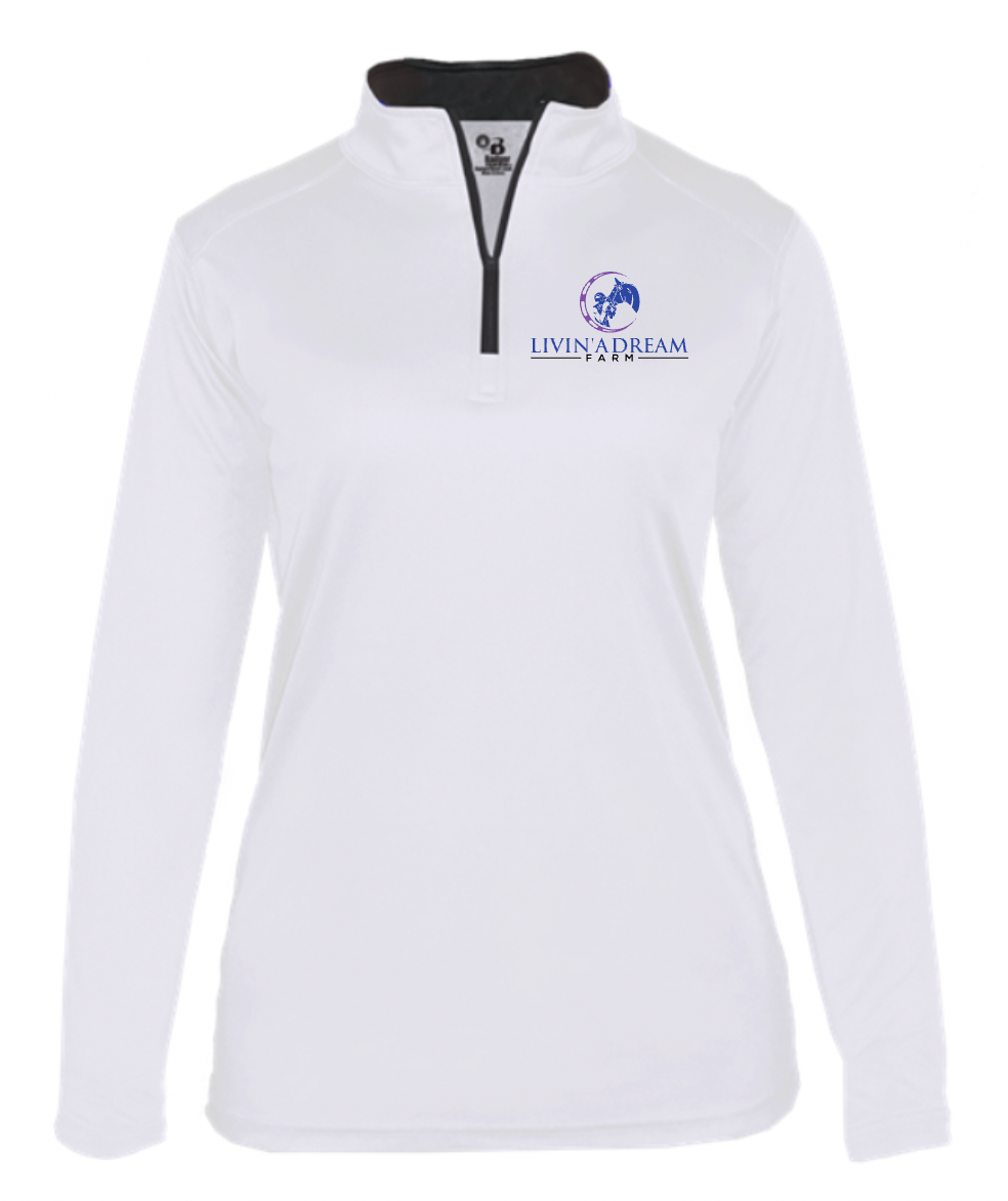 Livin' A Dream Farm - B-Core Quarter-Zip Pullover (Men's, Women's, Youth)