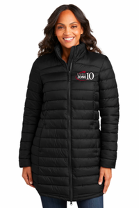 USHJA Zone - Port Authority® Ladies Horizon Puffy Long Jacket