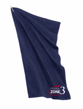 Load image into Gallery viewer, USHJA Zone - Port Authority® Grommeted Microfiber Towel
