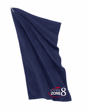 Load image into Gallery viewer, USHJA Zone - Port Authority® Grommeted Microfiber Towel