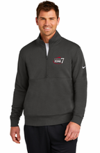 Load image into Gallery viewer, USHJA Zone - Nike Club Fleece Sleeve Swoosh 1/2-Zip