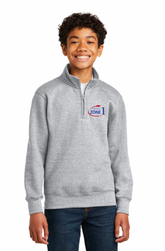 USHJA Zone - Port & Company ® Youth Core Fleece 1/4-Zip Pullover Sweatshirt