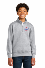 Load image into Gallery viewer, USHJA Zone - Port &amp; Company ® Youth Core Fleece 1/4-Zip Pullover Sweatshirt
