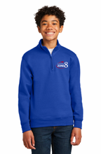 Load image into Gallery viewer, USHJA Zone - Port &amp; Company ® Youth Core Fleece 1/4-Zip Pullover Sweatshirt