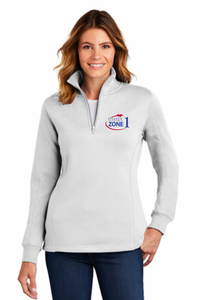 USHJA Zone - Sport-Tek® Ladies 1/4-Zip Sweatshirt