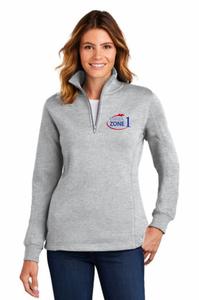 USHJA Zone - Sport-Tek® Ladies 1/4-Zip Sweatshirt