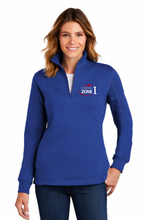 Load image into Gallery viewer, USHJA Zone - Sport-Tek® Ladies 1/4-Zip Sweatshirt