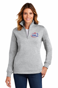 USHJA Zone - Sport-Tek® Ladies 1/4-Zip Sweatshirt