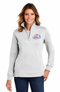 USHJA Zone - Sport-Tek® Ladies 1/4-Zip Sweatshirt