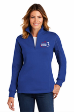 Load image into Gallery viewer, USHJA Zone - Sport-Tek® Ladies 1/4-Zip Sweatshirt