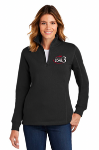 USHJA Zone - Sport-Tek® Ladies 1/4-Zip Sweatshirt