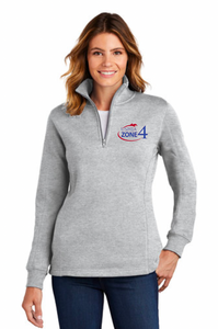 USHJA Zone - Sport-Tek® Ladies 1/4-Zip Sweatshirt