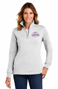 USHJA Zone - Sport-Tek® Ladies 1/4-Zip Sweatshirt