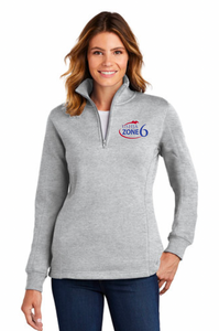 USHJA Zone - Sport-Tek® Ladies 1/4-Zip Sweatshirt