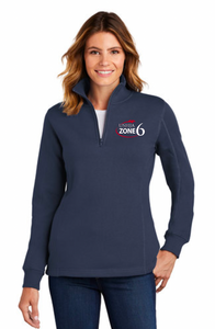 USHJA Zone - Sport-Tek® Ladies 1/4-Zip Sweatshirt