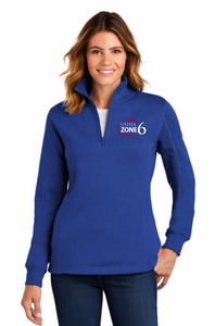 USHJA Zone - Sport-Tek® Ladies 1/4-Zip Sweatshirt