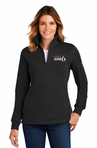 USHJA Zone - Sport-Tek® Ladies 1/4-Zip Sweatshirt