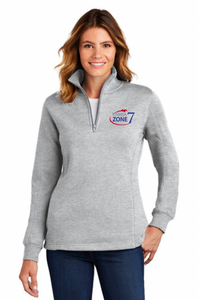 USHJA Zone - Sport-Tek® Ladies 1/4-Zip Sweatshirt