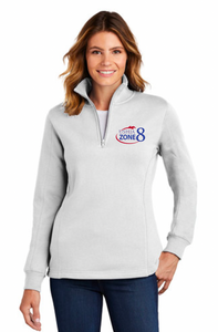 USHJA Zone - Sport-Tek® Ladies 1/4-Zip Sweatshirt