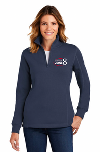 USHJA Zone - Sport-Tek® Ladies 1/4-Zip Sweatshirt