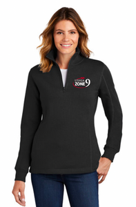 USHJA Zone - Sport-Tek® Ladies 1/4-Zip Sweatshirt