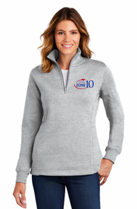 USHJA Zone - Sport-Tek® Ladies 1/4-Zip Sweatshirt