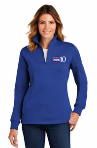 USHJA Zone - Sport-Tek® Ladies 1/4-Zip Sweatshirt