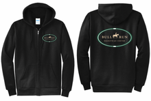 Load image into Gallery viewer, Bull Run Equestrian Center - Port &amp; Company® Core Fleece Full-Zip Hooded Sweatshirt - SCREEN PRITNED