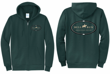 Load image into Gallery viewer, Bull Run Equestrian Center - Port &amp; Company® Core Fleece Full-Zip Hooded Sweatshirt - SCREEN PRITNED