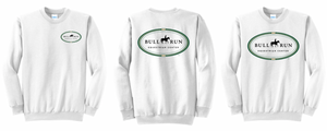 Bull Run Equestrian Center - Port & Company® Core Fleece Crewneck Sweatshirt (Youth & Adult) - SCREEN PRITNED