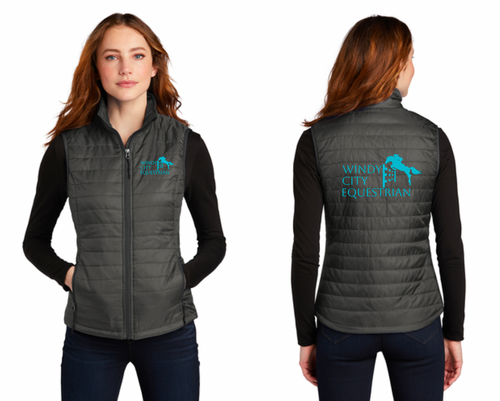 Windy City Equestrian - Port Authority® Packable Puffy Vest (Ladies, Men's)