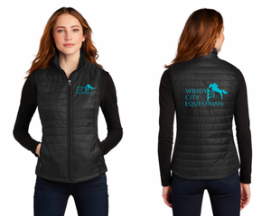 Windy City Equestrian - Port Authority® Packable Puffy Vest (Ladies, Men's)