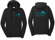 Load image into Gallery viewer, Windy City Equestrian - Port &amp; Company® Core Fleece Full-Zip Hooded Sweatshirt (Ladies, Men&#39;s, Youth)