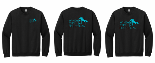 Windy City Equestrian - Port & Company® Core Fleece Crewneck Sweatshirt (Adult & Youth)