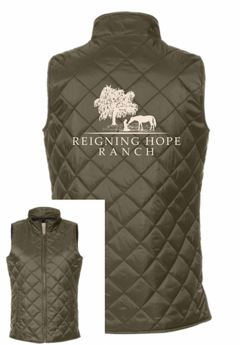 Reigning Hope Ranch - Weatherproof - Vintage Diamond Quilted Vest