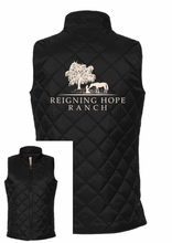 Load image into Gallery viewer, Reigning Hope Ranch - Weatherproof - Vintage Diamond Quilted Vest