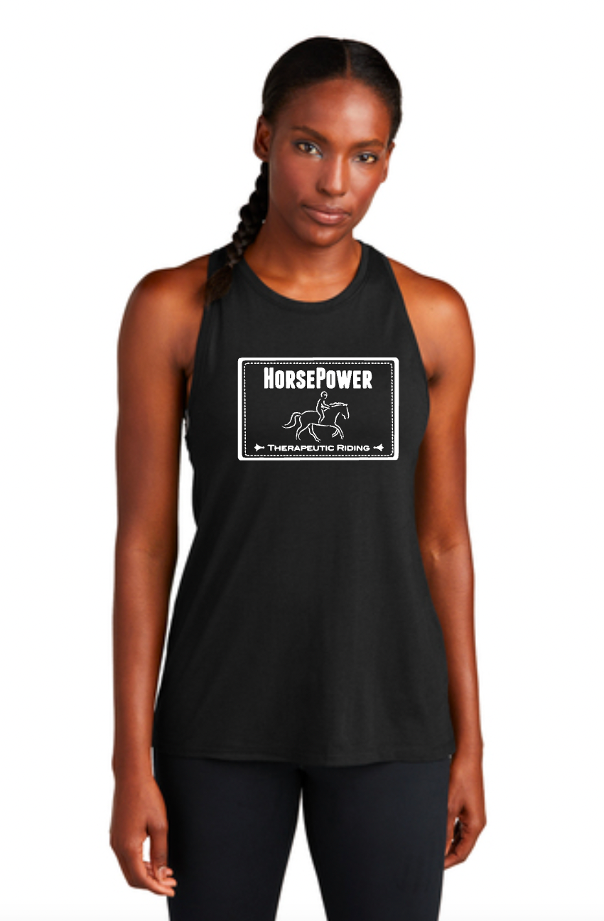 HorsePower Therapeutic Riding - Sport-Tek ® Ladies PosiCharge ® Tri-Blend Wicking Tank