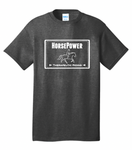 HorsePower Therapeutic Riding - Port & Company® Core Cotton Tee (Adult & Youth)