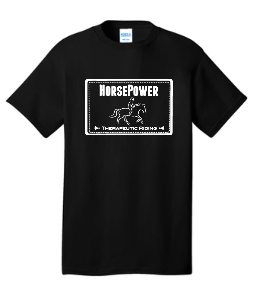 HorsePower Therapeutic Riding - Port & Company® Core Cotton Tee (Adult & Youth)