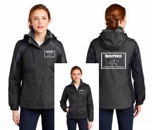 HorsePower Therapeutic Riding - Port Authority® Colorblock 3-in-1 Jacket (Ladies, Men's)