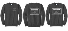 Load image into Gallery viewer, HorsePower Therapeutic Riding - Port &amp; Company® Core Crewneck Sweatshirt (Adult &amp; Youth)