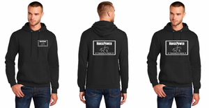 HorsePower Therapeutic Riding - Port & Company® Core Pullover Hooded Sweatshirt (Adult & Youth)