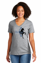 Load image into Gallery viewer, Sterling Training Center - Allmade® Women’s Recycled Blend V-Neck Tee