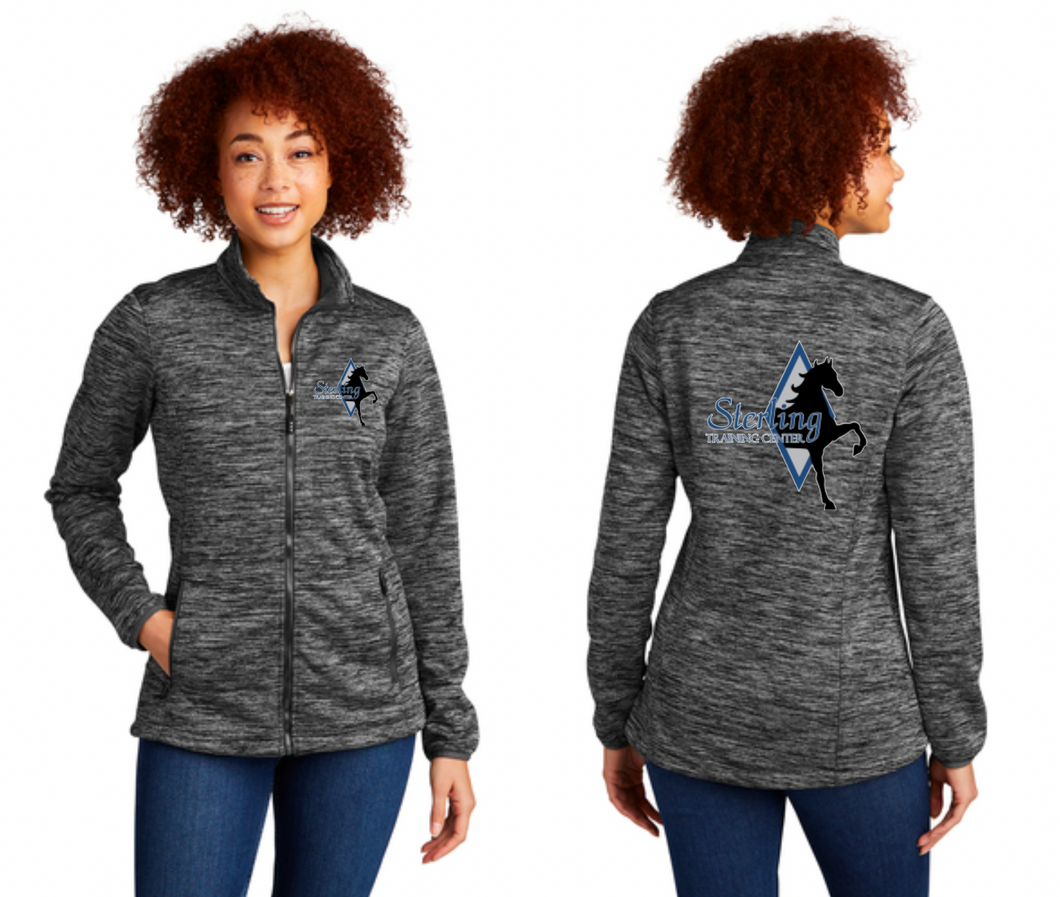 Sterling Training Center - Sport-Tek® PosiCharge® Electric Heather Soft Shell Jacket (Ladies & Men's)