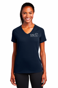 USLA - Sport-Tek® Ladies Ultimate Performance V-Neck