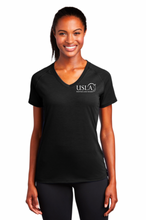 Load image into Gallery viewer, USLA - Sport-Tek® Ladies Ultimate Performance V-Neck