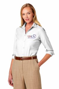 USLA - Brooks Brothers® Women’s Wrinkle-Free Stretch Nailhead Shirt